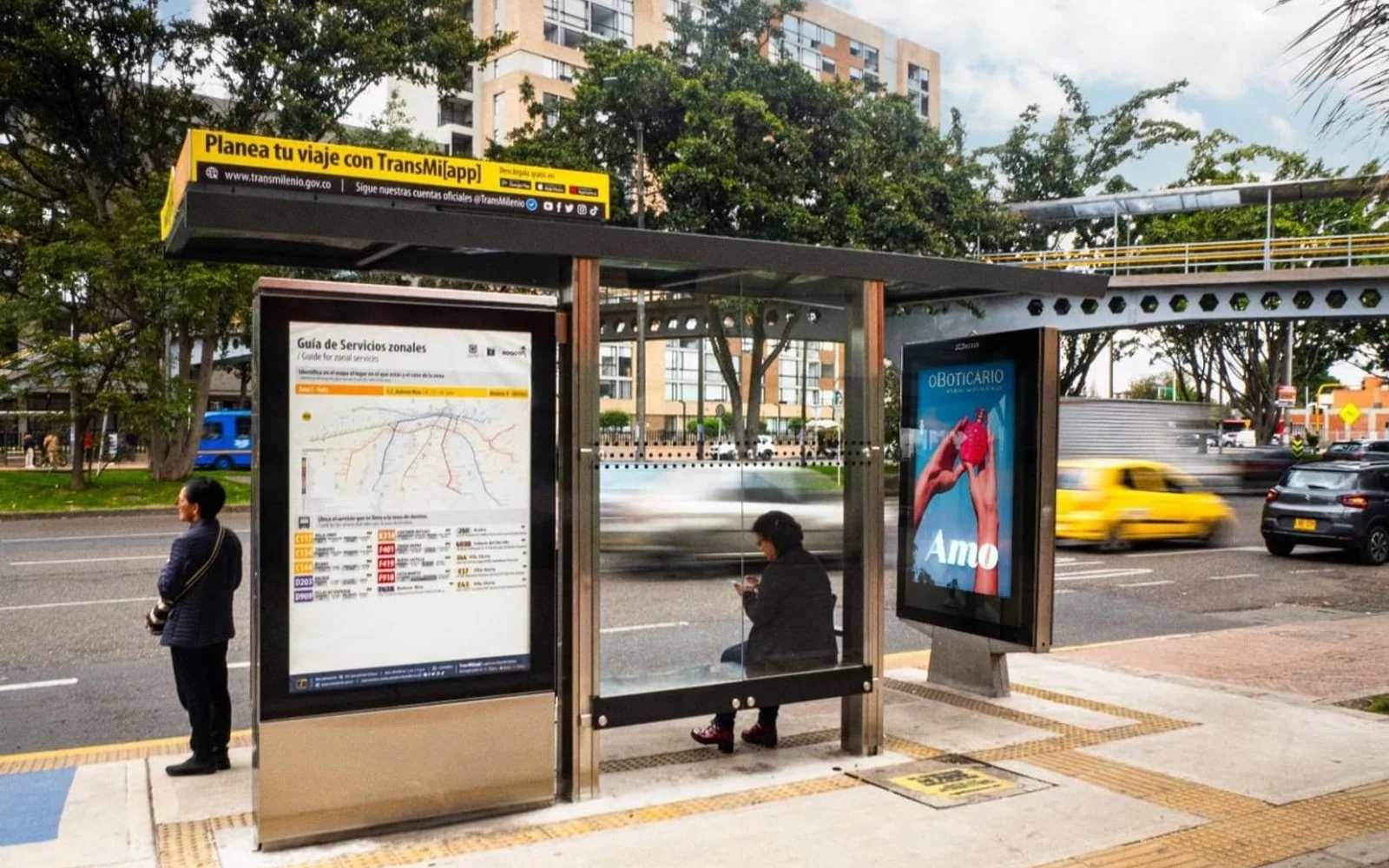 JCDecaux × Transmilenio