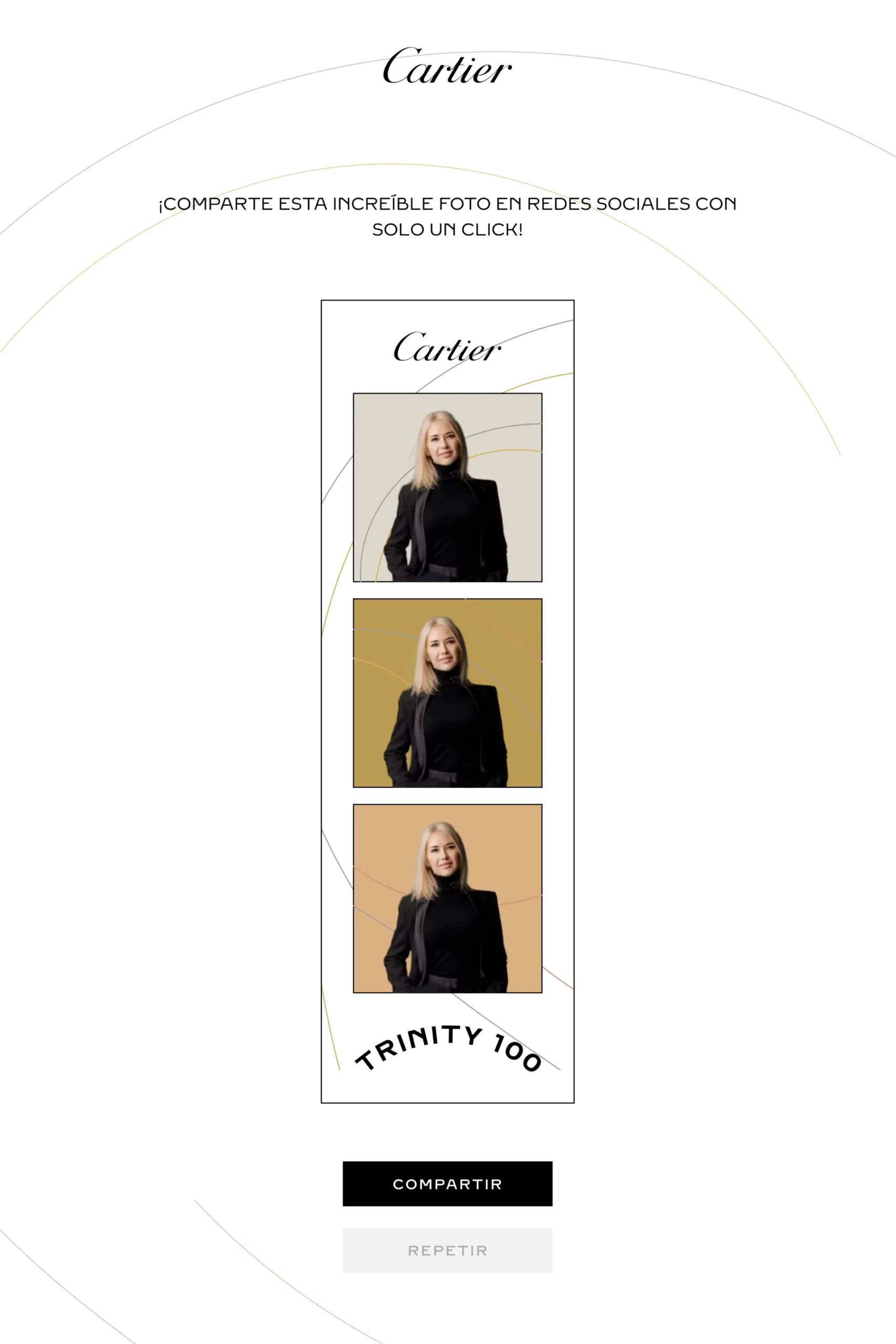 Cartier · Trinity 100 años — 2