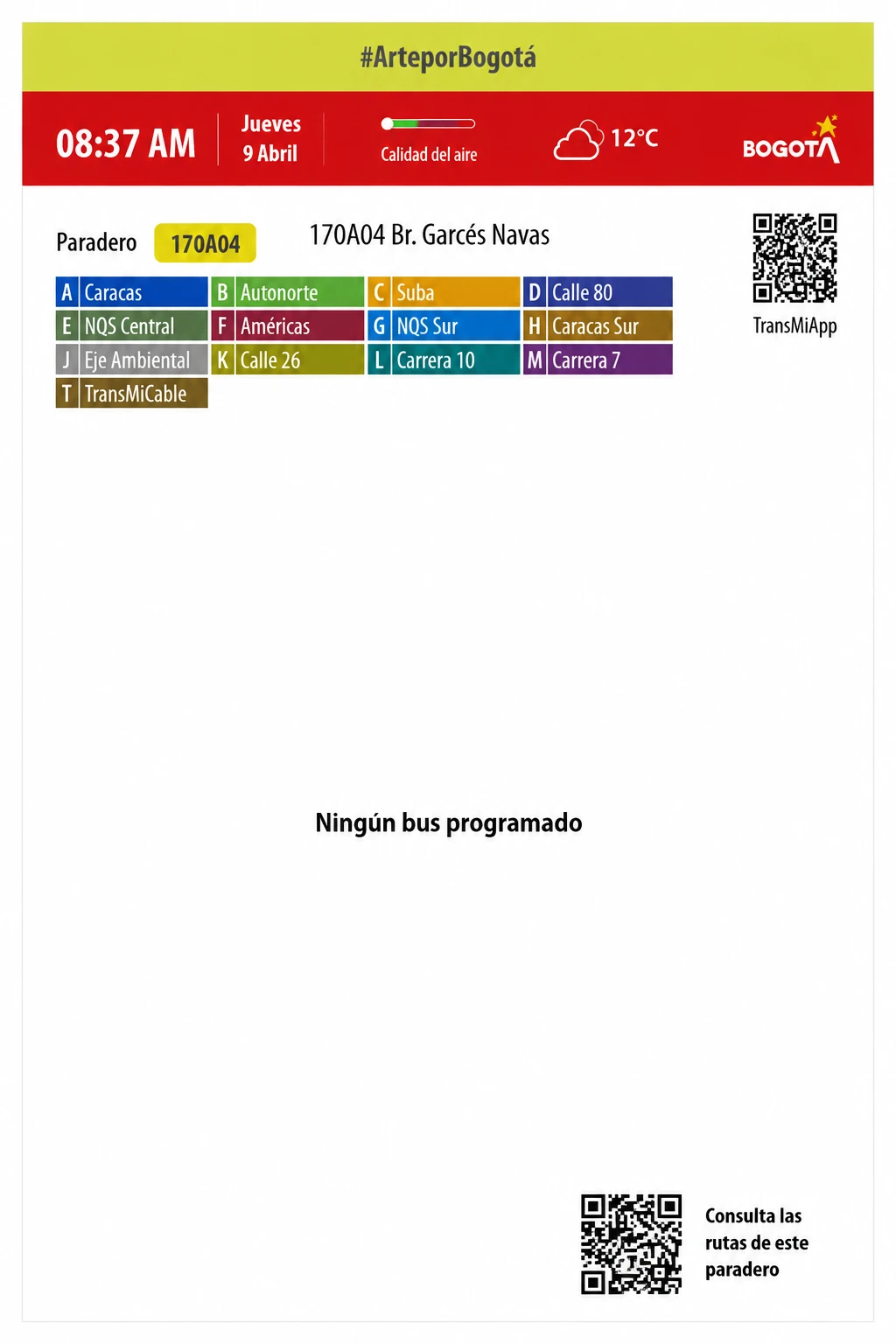 JCDecaux + Transmilenio — 2