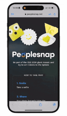 Peoplesnap CES 2024 live demo